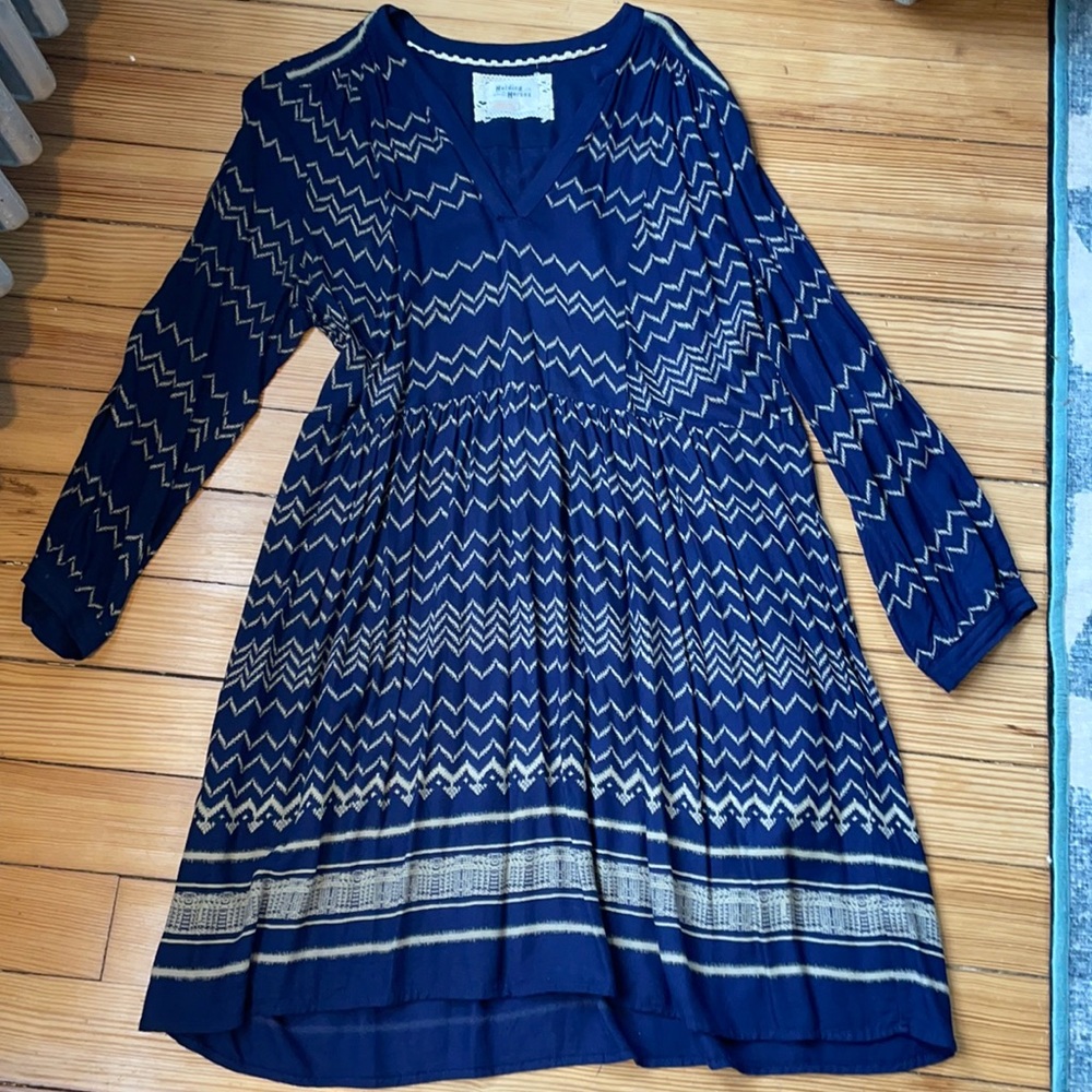 Anthropology Holding Horses Dress. Size Large.